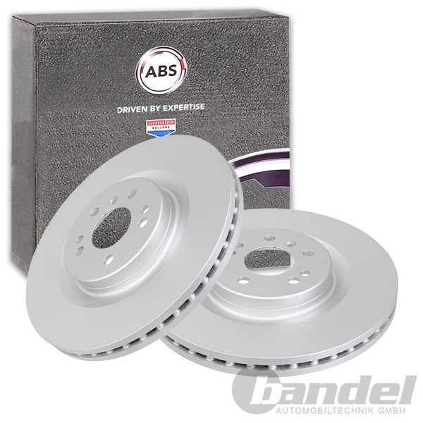 2X A.B.S. Bremsscheiben 350Mm Vorne Passend FüR MERCEDES-BENZ G-KLASSE-image