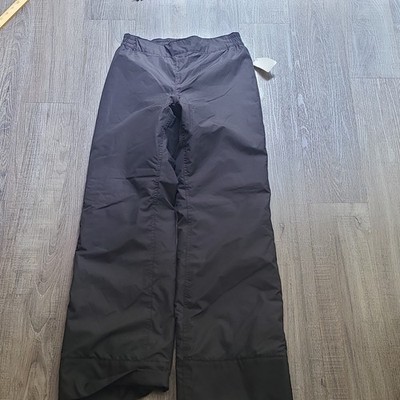 DECATHLON First Heat Black Snow Pants S 30'' Inseam Pull On Ski/Snowboard