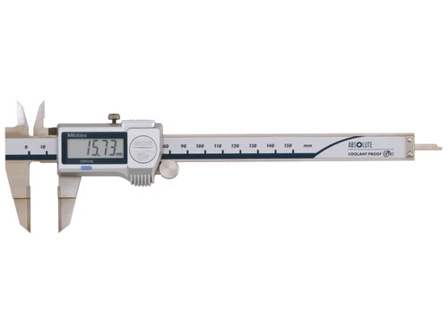 Mitutoyo 573-634-20 - CALIPER, DIGIMATIC, 150 MM, COOLANT PROOF, BLADE, W/ THUMB