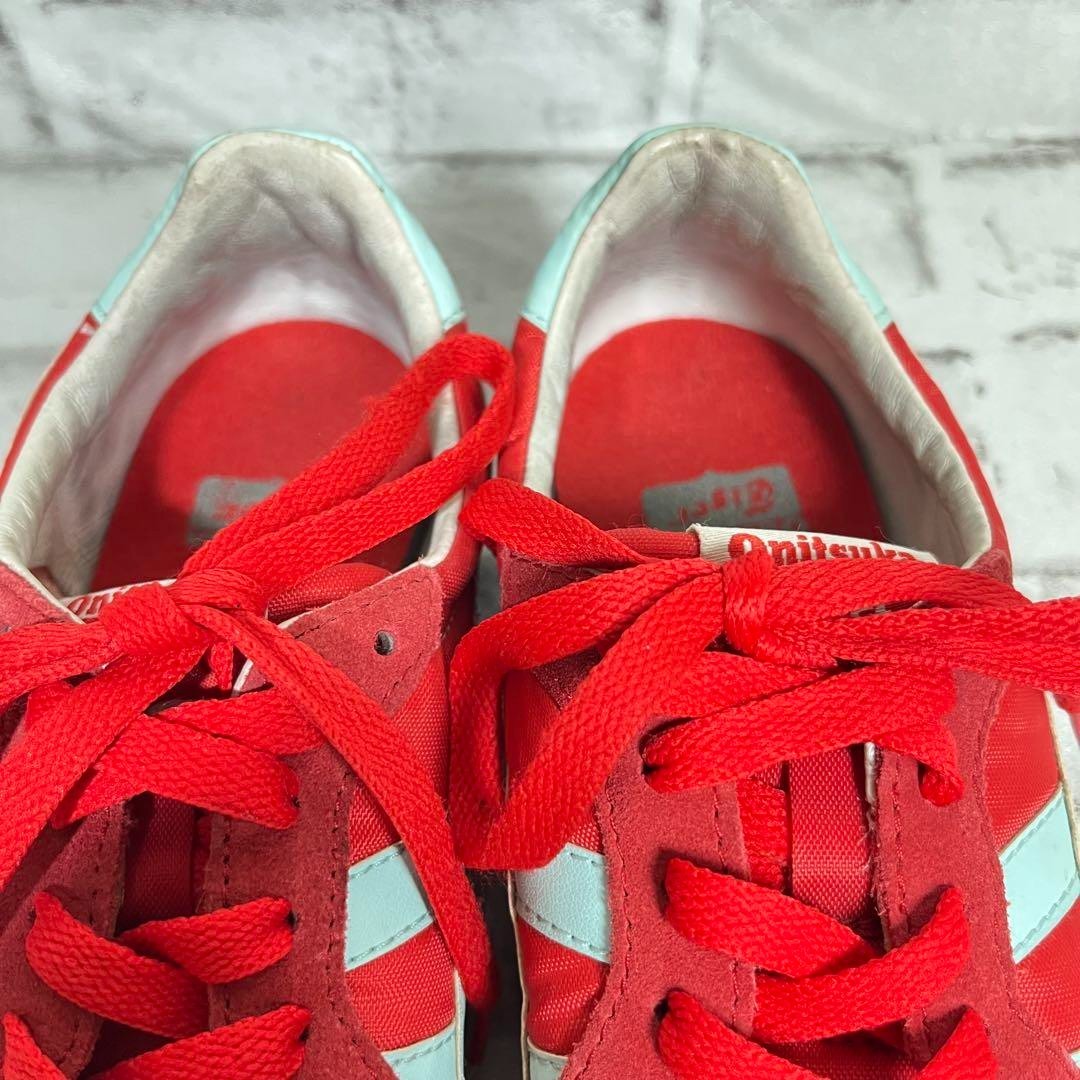【新品】Onitsuka Tiger TH109L Serrano 26.0 Onitsuka Tiger Sneakers Shoes SERRANO Red Blue TH109L Suede