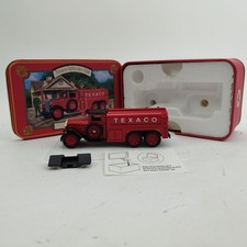 ERTL Texaco Collectors Club 1930 Diamond T Tanker 1/43 Diecast Tin Case H894