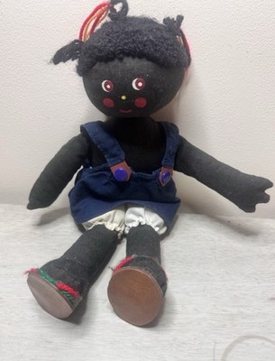 Vintage Stoffpuppe Stofftier 17 Zoll handgefertigt