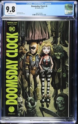 Doomsday Clock #6 CGC 9.8 ~ Geoff Johns story ~ Gary Franks cover ~ D.C. (2018)