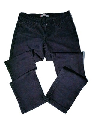 Levi's 571 Slim Fit Jeans schwarz W30 L30 Unisex Jeanshose wie neu sehr guter Zustand Retro