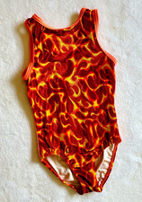 GK Elite Gymnastics Leotard Child Large CL Competition Dance Aerialist Costume