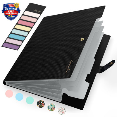 ACCORDION EXPANDING FILE ORGANIZER Office Portable Folder Document Storage