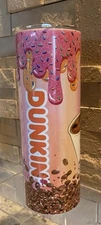 Dunkin Donuts Inspired 20 oz. Steel Tumbler!