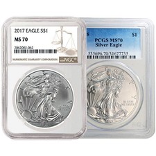 2020 $1 Silver Eagle First Day of Issue (Regular Strike) Silver