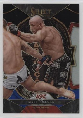 2023 Panini Select UFC Concourse Black & Blue Prizm 21/49 Mark Coleman #79 a2v