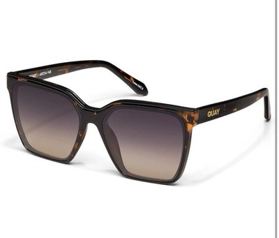 QUAY Womens Sunglasses Polarized Square Lenses with UV Protection Oversized Sung