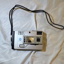 Minolta Disc-7 Vintage Disc Film Camera Silver/Black