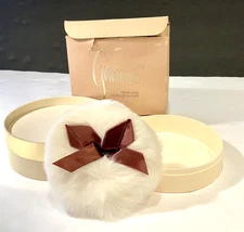 GEMINESSE Perfume Bath Powder by Max Factor 6 oz. Vintage never used NIB