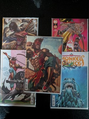 Monkey Prince #1 #2 #3 #4 & #5 DC Comics 2022 Lot - Very Good