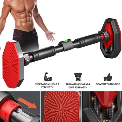 Klimmzugstange mit Softgrip Türstange Reckstange Turnstange Türrahmen 65-100cm