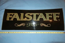 VINTAGE FALSTAFF BEER SIGN. 27" Long