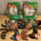 Vintage Ty Beanie Babies Claude the Crab 90s LOT Teenie Beanie Baby McDonald’s