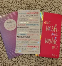 Inspirational designs - 3 lined notebooks