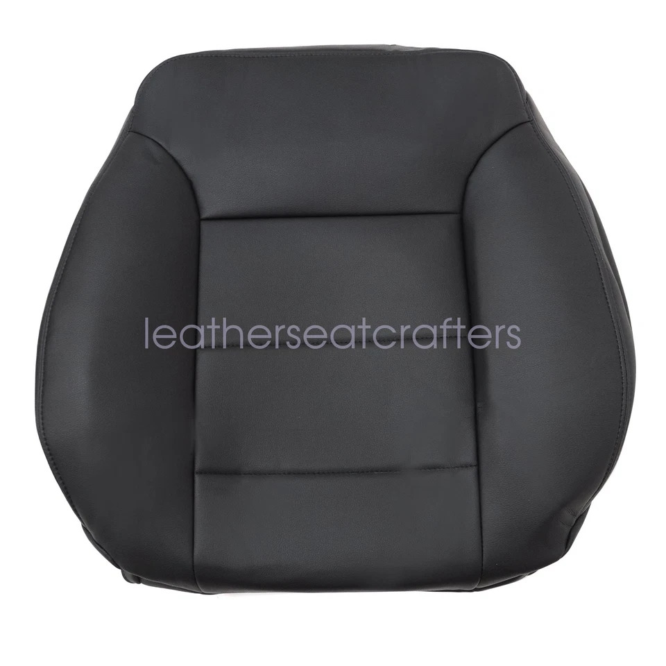 09-2013 Se adapta a Mercedes-Benz R350 lado del conductor inferior y superior cubierta de asiento de cuero negro Foto 3 de 4