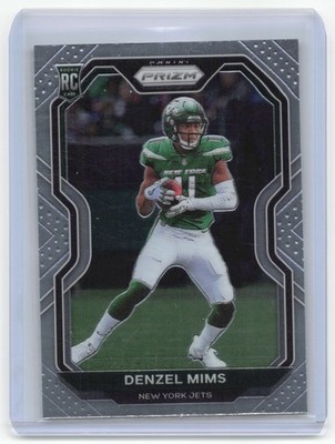 2020 Panini Prizm Denzel Mims RC New York Jets #355 Rookie