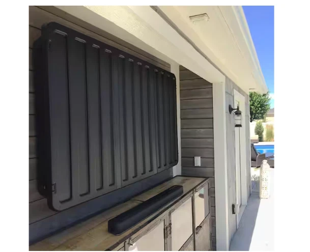 Storm Shell Waterproof Lock Impact Resistant Full Swivel Outdoor TV Enclosure  - Image 4 of 4