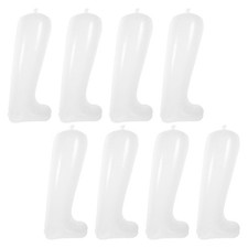 8pcs Inflatable Boot Shapers: PVC 32cm Support Tubes - Anti-Slouch Inserts -