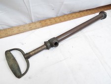 Vintage Brass Wilcox Crittenden Ships Boat Bilge Pump Nautical Hand Tool Sail