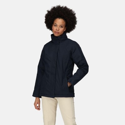 Regatta Beauford navy women's waterproof warm-lined jacket #TRA362