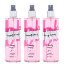 3x Bruno Banani Pure Woman Body Splash frisch...