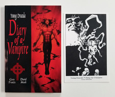 Young Dracula Diary of a Vampire TPB (1994 Caliber Press) Signed David Mack /2k