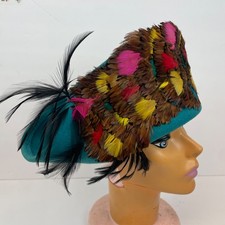 Feather Church Multi-Color Vintage Hats for Women for sale  display picture 1
