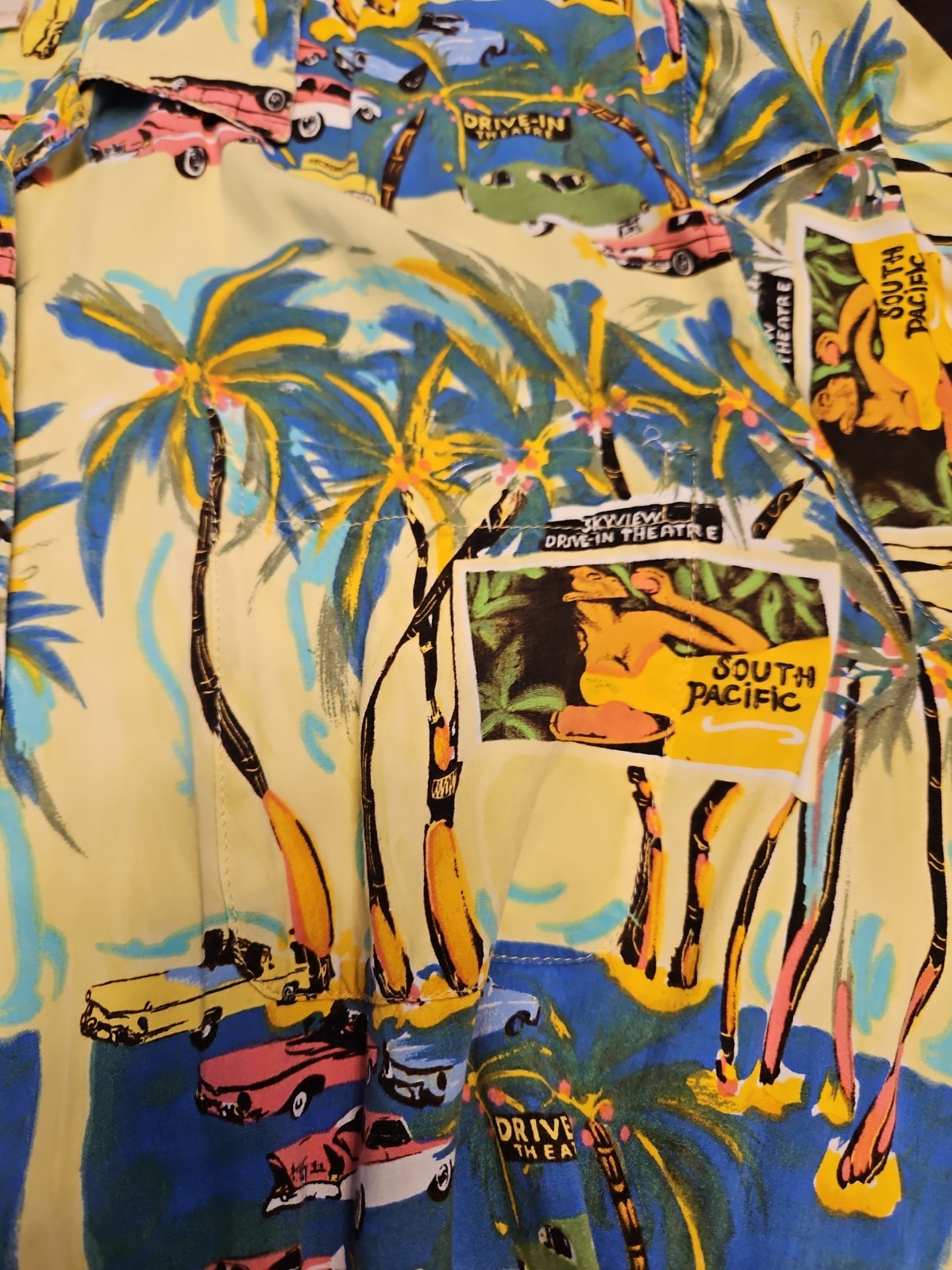 Vintage KAHALA Made USA Hawaiian Shirt L, South Pacific Drive In ...