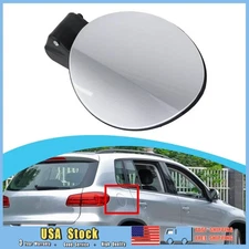 1X Silver Fuel Gas Tank Filler Door Lid Cover 5N0809857D For VW Tiguan MK1 08-18