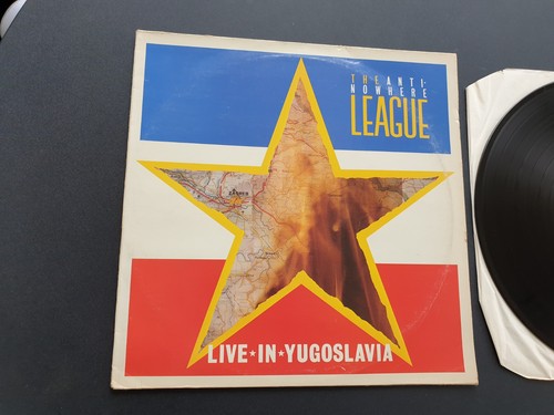 THE ANTI-NOWHERE LEAGUE - LIVE IN YUGOSLAVIA 1983 UK 12" VINYL RECORD LP - Picture 2 of 5