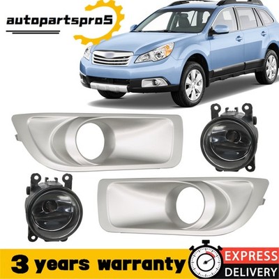 2XFront Bumper Fog Lights Lamp Fit For 2010 2011 2012 Subaru Outback