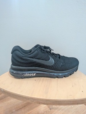 Nike Air Max 2017 Men's Size 8 Black #849559-004 Running Shoe - Right Shoe Only