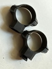 Millett 1 scope mount rings high, black