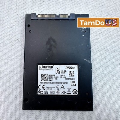 Kingston KC600 256GB 2.5'' SATA III SSD 550MB/s Read 520MB/s Write