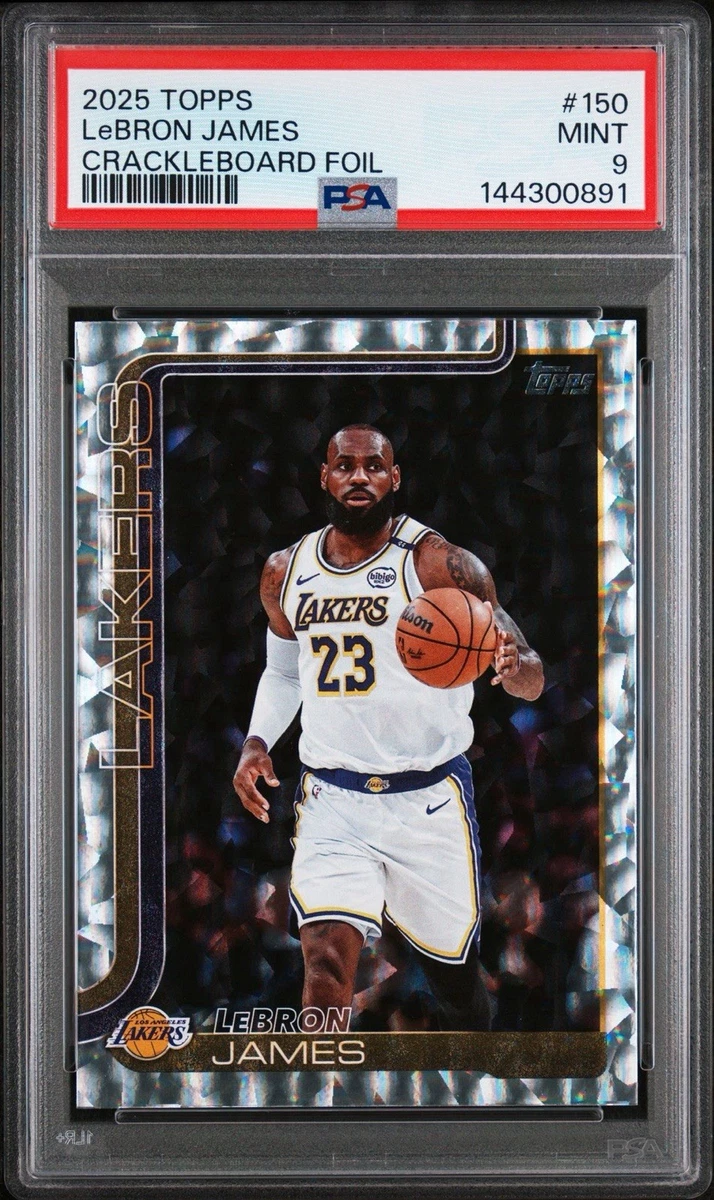 Topps LeBron James 9 Graded Basketball Sports Trading Cards