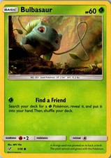 Bulbasaur Holo 1/18 Common Detective Pikachu MP Pokemon Card