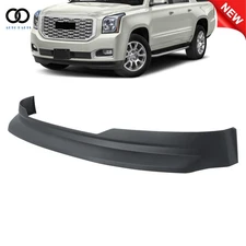 Primed Front Lower Bumper Deflector Black For GMC Yukon Yukon XL 2015-2020