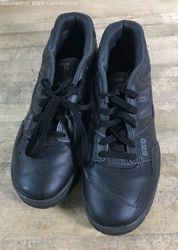 New Balance 550 Triple Black Men's Sneakers BB550BBB Size 10