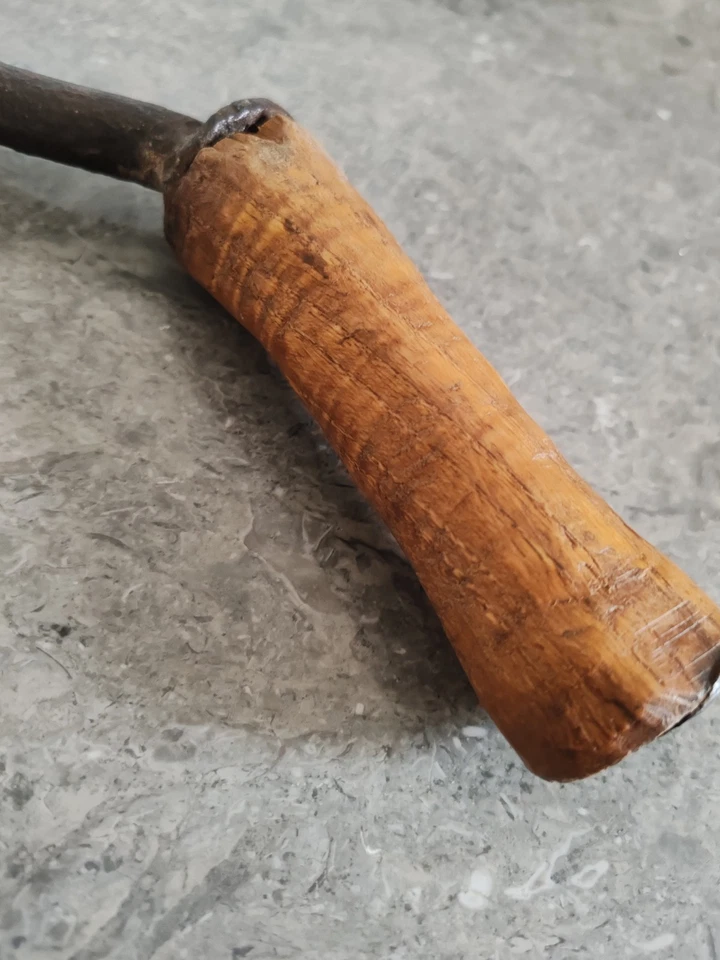 Ancien Crochet Tire Paille. Outil Agricole Ancien - Photo 4/4