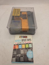 GUILLOTINE Super 8mm Vintage Film Splicer with Case and Tape plus Baia Splice Ta