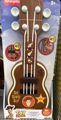 Fisher-Price Toy Story Woody Guitar Set w/ Sound, Brown, Ages 3+
