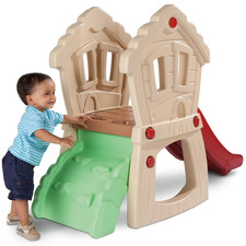 Little Tikes Hide Seek Climber Toddler Slide Playset Multi Color