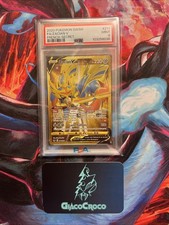 Carte Pokémon Zacian V Gold 211/202 Français Gradée PSA 9 Épée Et Bouclier EB1