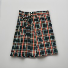 Scottish Tartan Utility Kilt Cargo pockets Utility KILTS For Men Size M NWOT