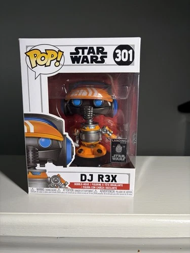 Funko Pop! Vinyl Star Wars DJ R3X #301 Galaxy's Edge Exclusive Bobblehead Figure