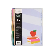 2026-2027 9.375"x11.875" Organized Colorblock Pop Big 12 Months