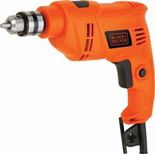 Black + Decker Corded Hammer Drill BEH201 240V Single Speed Drill 450W UK